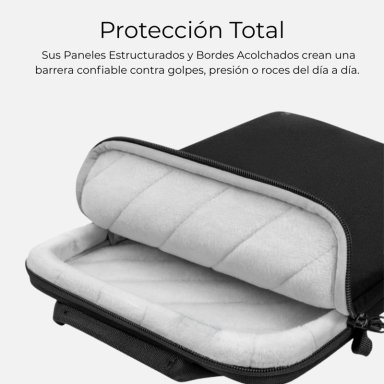 BOLSO DE HOMBRO Y MANO PARA IPAD 10.2” ACOLCHADO TOTAL - 3