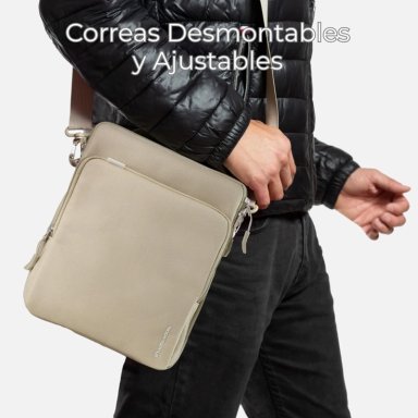 BOLSO DE HOMBRO Y MANO PARA IPAD 10.2” ACOLCHADO TOTAL - 6