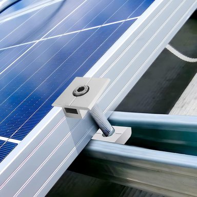 ESTRUCTURA MONTAJE 8 PANELES SOLARES FIJO SOLIOT - 3