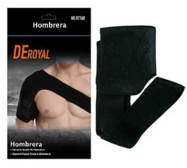VENDA GASA OEM SOPORTE HOMBRO ADULTO ROTADOR HOMBRERA NEGRO - 1