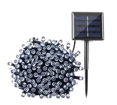LUCES GUIRNALDA SOLAR 200 LED RGB 20 METROS - 1
