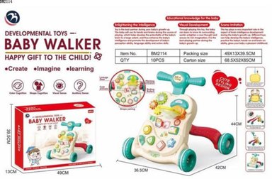 ANDADOR  PARA BEBE MUSICAL CAMINADOR JUGUETES INTERACTIVOS - 1