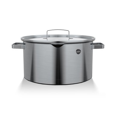 CACEROLA ACERO INOXIDABLE CON TAPA 7 LITROS 26CM WENS - 4