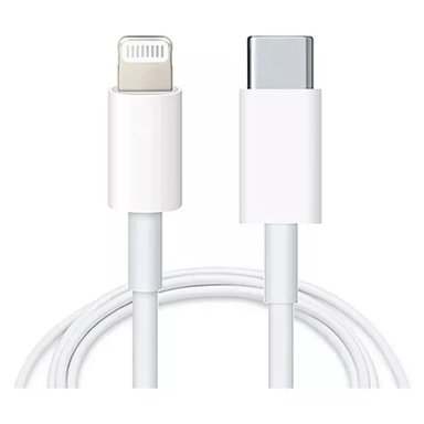 CABLE CARGADOR USB C LIGHTNING ORIGINAL PARA IPHONE 1 METRO - 2