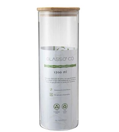 CONTENEDOR BAMBOO 1,7  L ECO GLASSO - 1