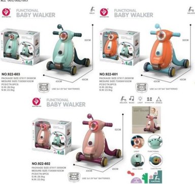 ANDADOR CAMINADOR PARA BEBE MUSICAL CAMINADOR JUGUETES INTERACTIVOS VERDE - 2