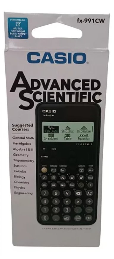 CALCULADORA CASIO CIENTIFICA FX-991A CW - 1