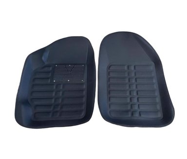 ALFOMBRA PARA AUTO ECO CUERO SET X 5 PCS COLOR NEGRO - 3