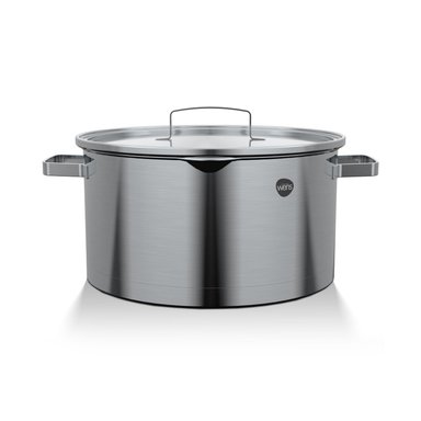CACEROLA ACERO INOXIDABLE CON TAPA 7 LITROS 26CM WENS - 4
