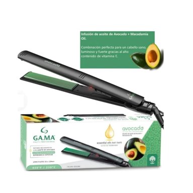 PLANCHA ALISADORA ELEGANCE LED AVOCADO DIGITAL GAMA - 5