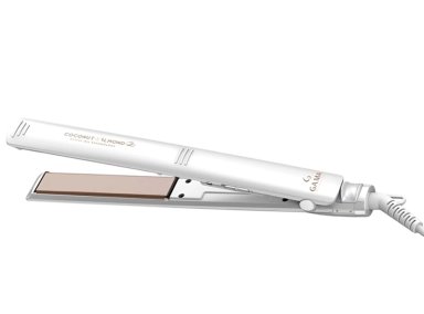 PLANCHA ALISADORA CABELLO ELEGANCE LED COCONUT GAMA - 1
