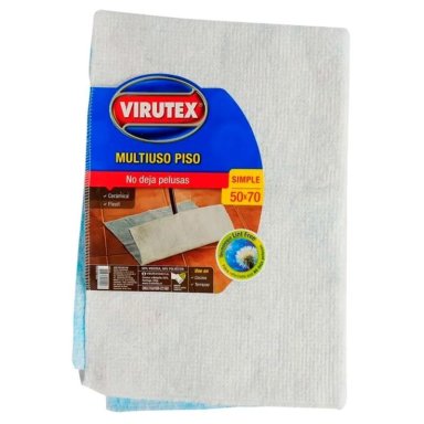 PACK X 4 TRAPERO DE ALGODON SIMPLE 50×70 – VIRUTEX - 1