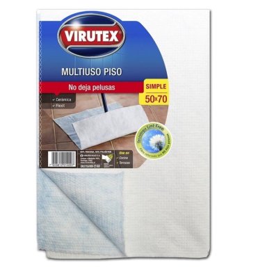 PACK X 4 TRAPERO DE ALGODON SIMPLE 50×70 – VIRUTEX - 3