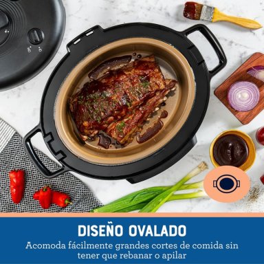 MULTI-OLLA RAPIDA OVALADA  CON 15 FUNCIONES CKSTPCECOV57 - 7