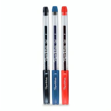 PACK 3 BOLIGRAFO GEL ECONOMICO COLORES BASICOS TJX3 – PAPER MATE - 3