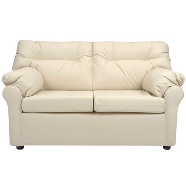 LIVING MUEBLES AMÉRICA 211 CUERO BEIGE - 2