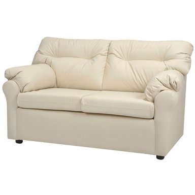 LIVING MUEBLES AMÉRICA 211 CUERO BEIGE - 3