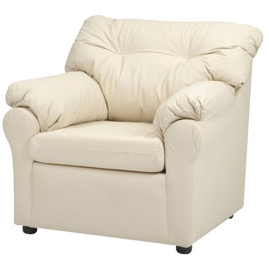 LIVING MUEBLES AMÉRICA 211 CUERO BEIGE - 4