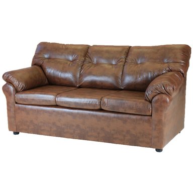 LIVING MUEBLES AMÉRICA 321 CUERO CARAMELO - 2