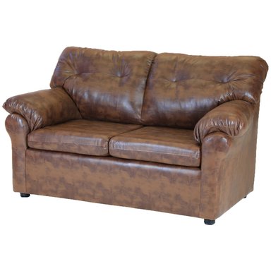 LIVING MUEBLES AMÉRICA 321 CUERO CARAMELO - 3