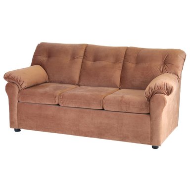 JUEGO LIVING MUEBLES AMÉRICA 311 TELA TOSTADO - 2