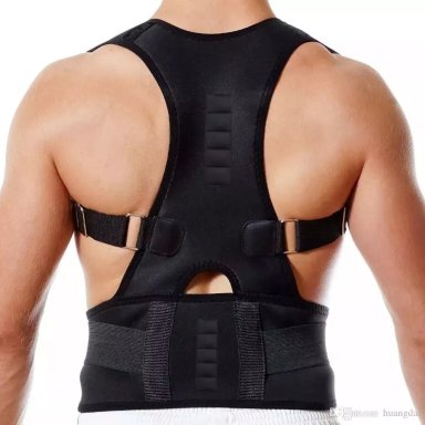 FAJA LUMBAR CORRECTOR POSTURA ESPALDA - 1