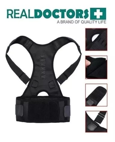 FAJA LUMBAR CORRECTOR POSTURA ESPALDA - 2