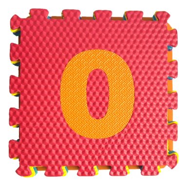 ALFOMBRA GOMA EVA SET 10 CUADROS DE 30X30 BEBES Y NIÑOS IMPO - 1