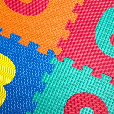 ALFOMBRA GOMA EVA SET 10 CUADROS DE 30X30 BEBES Y NIÑOS IMPO - 4