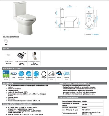 INODORO WC GENOVA S-TRAP - 6
