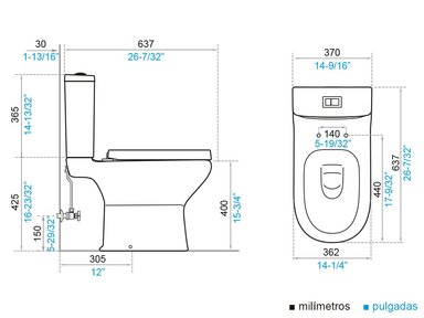 INODORO WC GENOVA S-TRAP - 7