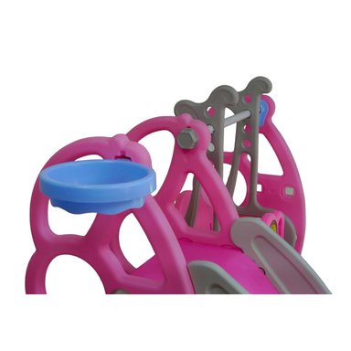 RESBALIN LZSC309 3 EN 1 OUTDOOR COLUMPIO + + ARO BASQUETBOL CON RECIBIDOR - 3