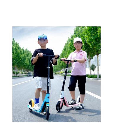SCOOTER MONOPATÍN NIÑO ADULTO ROSADO - 4