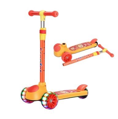 SCOOTER MONOPATÍN NIÑOS NARANJO - 1
