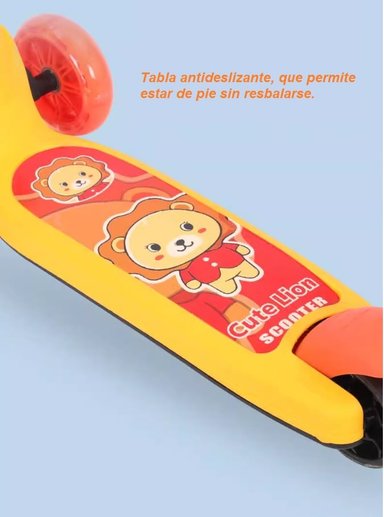SCOOTER MONOPATÍN NIÑOS NARANJO - 7