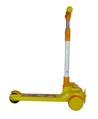SCOOTER MONOPATÍN NIÑOS AVIÓN AMARILLO - 2