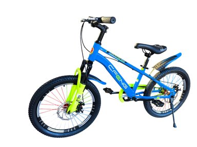 BICICLETA ARO 20  CFENG CON FRENO DISCO AZUL - 2