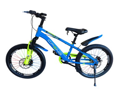 BICICLETA ARO 20  CFENG CON FRENO DISCO AZUL - 3