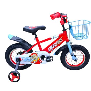 BICICLETA ARO 12 INFANTIL CFBIKE EN COLOR ROJO/CELESTE - 1