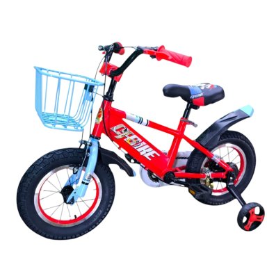 BICICLETA ARO 12 INFANTIL CFBIKE EN COLOR ROJO/CELESTE - 2
