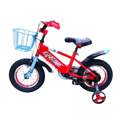 BICICLETA ARO 12 INFANTIL CFBIKE EN COLOR ROJO/CELESTE - 3