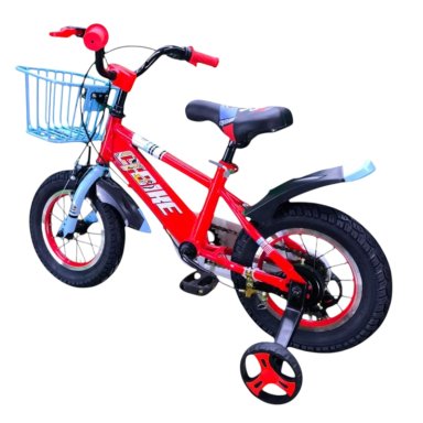 BICICLETA ARO 12 INFANTIL CFBIKE EN COLOR ROJO/CELESTE - 5