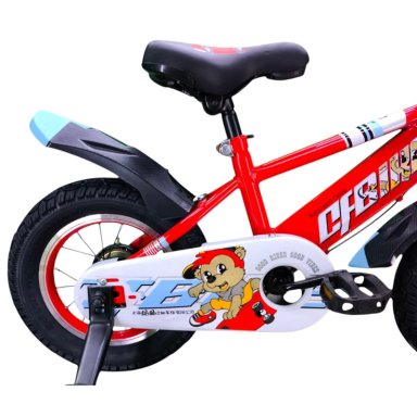 BICICLETA ARO 12 INFANTIL CFBIKE EN COLOR ROJO/CELESTE - 6