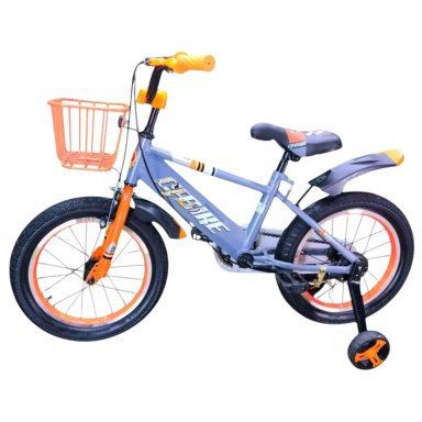 BICICLETA ARO 16 INFANTIL CFBIKE GRIS/NARANJO - 3