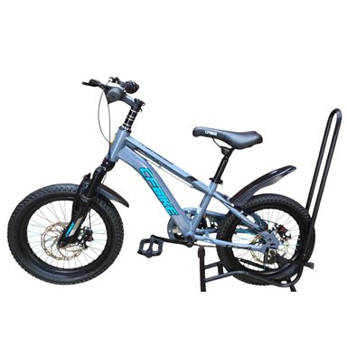 BICICLETA ARO 16 CFBIKE CON DISCO GRIS CELESTE - 4