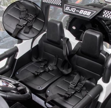 AUTO ELÉCTRICO INFANTIL TIPO JEEP 4X4 VERDE - 2
