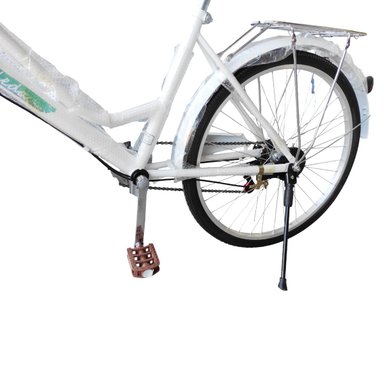 BICICLETA ARO 27.5 PULEDA BLANCA DE PASEO CON 7 VELOCIDADES Y FRENO DISCO - 5