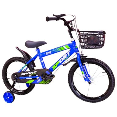 BICICLETA ARO 16 INFANTIL SPORT AZUL - 1