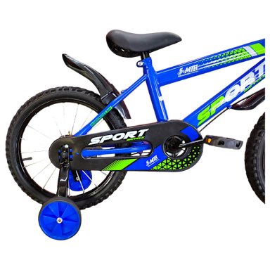 BICICLETA ARO 16 INFANTIL SPORT AZUL - 6