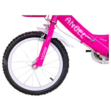 BICICLETA ARO 16 INFANTIL  ROSADO ANGEL - 6
